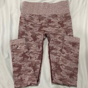 Gymshark Seemless Camo Leggings